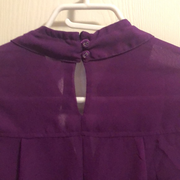 Sheer fall blouse - Picture 4 of 4